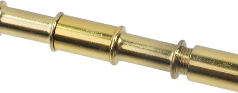 6 1.57"/40mm KUMGROT Pcs Double Ended Straight Tube Light Pole Kit with Connector Lamp Hardware Fittings for Pendant