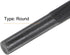 3pcs Chainsaw File - 7/32" High Carbon Hardened Steel Round Rasp with Plastic Handle for Chain Saw Polishing