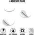 FZSWWH 10X3 Inch Set Self Adhesive Sign for Door Acrylic Plastic Men Restroom Sign with Mens Changing Table Icon Sign