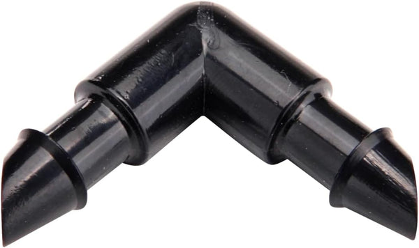 Raindrip 314050B Barbed Elbow, 1/4-Inch, 50-Pack, Drip Irrigation Fitting