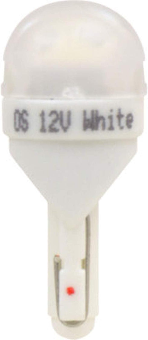 SYLVANIA - 158 T10 W5W LED White Mini Bulb - Bright LED Bulb, Ideal for Interior Lighting - Map, Trunk, Cargo and License Plate (Contains 1 Bulb) by SYLVANIA