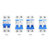 YWBL-WH Miniature Circuit Breaker DZ47-63, 2P 400V AC, Leakage Air Switch 25A 40A 50A 63A (25A)