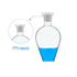 Borosilicate Glass 250ML Separating Funnel, Heavy Wall Conical Separatory Funnel with 24/40 Joints and PTFE Stopcock