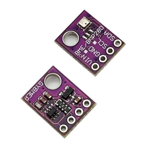 4Pcs GY-BME280-5 BME280 5V Atmospheric Pressure Sensor Temperature Humidity Module for Arduino