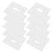 Vaguelly 100pcs Disposable Headrest Covers for Massage Tables and Chairs Non-woven Face