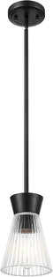 Modern Pendant Light, HWH 1-Light Adjustable Hanging Lighting for Kitchen, Living Rooms,