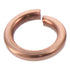 M8 Copper Split Lock Washer, 8Pcs Spring Sealing Ring Gasket