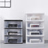 Gatuida 3 Drawer Desktop Organizer, Clear Plastic Desk Storage Box, Makeup Organizer for Office Supplies