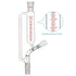 stonylab Graduated Pressure Equalizing Addition Funnel, 50 ml Borosilicate Glass Dropping Funnel with 24/40 Joint