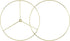 Antrader Wire Lamp Shade Rings Metal DIY Drum Lamp Shade Ring for