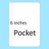 RICCO BELLO Hardcover Pocket to Do List, Undated Faux Leather Notebook with Pen Holder (4.25 x 6 inches, Sunflower)