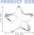 Elbow Gel Wrist Rest for Keyboard and Mouse Transparent White Sea Star Pad Cushion Ergonomic Cute Clear Cool Mouse