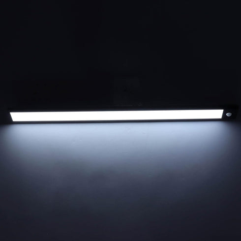 70 120 Sanpyl Motion Sensor Light Bar, LED, Induction, Black, Modern, Under-Cabinet Light for Kitchen, Living Room