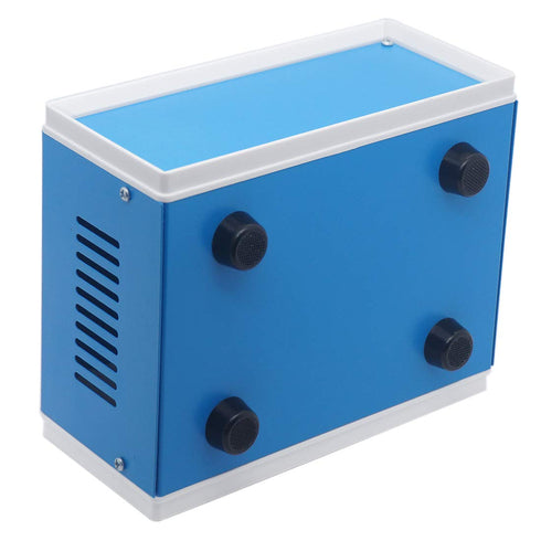 Zulkit Blue Metal Junction Box, DIY Electric Enclosure Case, Preventive Case, 7.9 x 6.5 x 3.5 inch.