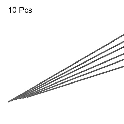 MECCANIXITY 10 Pack Carbon Fiber Rod, 0.5mm x 150mm for RC Plane DIY Tool and Quadcopter Arm