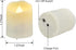 12 PCS Rechargeable Candles Flameless Tea Lights with Remote, USB LED Tealights with Timer Flickering Fake Candle