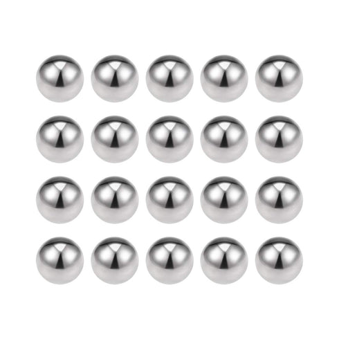 uxcell 3/16-inch G25 Precision Bearing Balls, 440C Stainless Steel, 100pcs