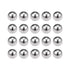 uxcell 3/16-inch G25 Precision Bearing Balls, 440C Stainless Steel, 100pcs