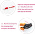 Rocker Switch Power Socket Inlet Module Plug with 4.9ft Power Cord and 10A Fuse Switch 10A 250V 3 Pin IEC320 C14