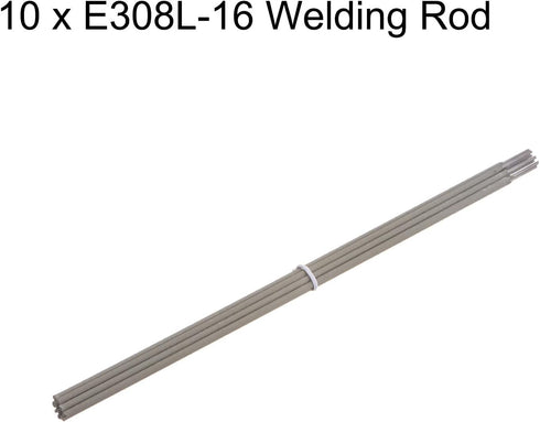 E308L-16 1/16" x 10" Welding Rod, 304 Stainless Steel A102 Electrodes for Welding Galvanized Steel, 0.15 Lb