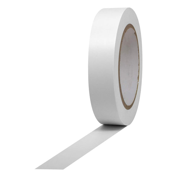 ProTapes Pro 50 Premium Vinyl Safety Marking and Dance Floor Splicing Tape, 36 yds Length x 1" Width, White