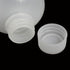 YOKIVE 2 Pcs Plastic Reagent Bottle, Cylindrical Container with Screw Cap, Great for Laboratory Chemistry Use, Clear