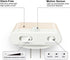 3 1-Pack LED Night Light Plug in, Motion Sensor Night Light with Adjustable Brightness Lighting Mode AUTO/ON/Off
