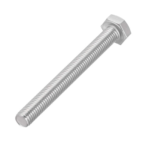 uxcell M10x85mm Hex Bolts - 304 Stainless Steel Hexagon Screw Bolt, 4 pcs