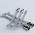 FLZOPSER 12mm Double Headed Rotary Hex Socket Head Open End Combination Spanner Wrench for Auto Repair