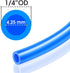 TAILONZ PNEUMATIC Air Line 3/8 inch od Blue Pneumatic Nylon Tube 32.8ft Air Brake Tubing Nylon Hose