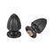 PATIKIL 20x33mm Lamp Shade Finial, 2 Pcs Lamp Finials Caps Knob M10x1mm