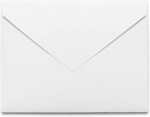 Desktop Publishing Supplies White Florist Size Envelopes, 100 Pack