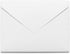 Desktop Publishing Supplies White Florist Size Envelopes, 100 Pack