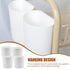 4PCS Kichvoe Hanging Cup Holder for Rolling Cart - Hanging Pen Holders Storage Containers - Rolling Cart Accessories