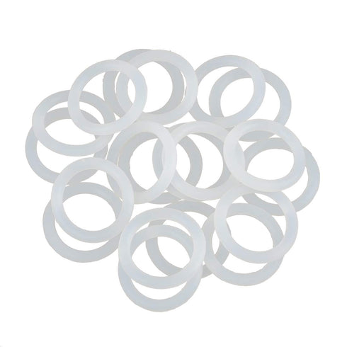 X AUTOHAUX Silicone O-Rings, 29mm OD 21mm ID 4mm Width VMQ Seal Gasket for Compressor Valves Pipe Repair