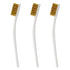 Pretwad Small Brass Brush 3PCS Brass Wire Brushes for Cleaning, 3D Printer Nozzle