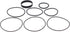 ApplianPar Coil Roofing Nailer O-Ring Gasket Kit for Hitachi NV45AB NV45AB2 NV50AP NV50AP2 NV45AE Power Tool 883892
