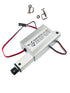 Micro Linear Actuator, 2" Stroke, 22Lbs Force, 12V DC Power for Intelligent Range Hood, Home Automation