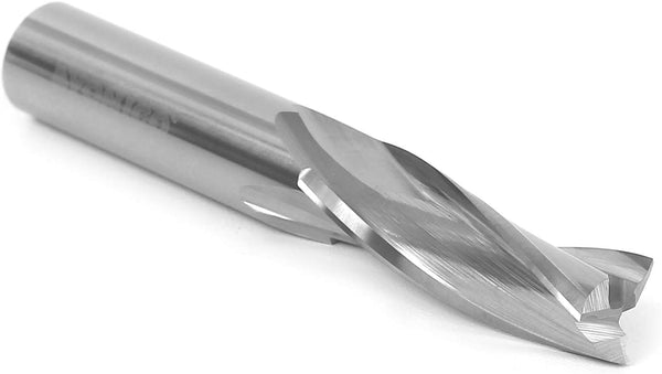 YONICO Upcut Router Bits Spiral 3 Flute Solid Carbide CNC Slow Helix End Mill, 3/8-Inch Dia., 3/8-Inch Shank 35350-SC