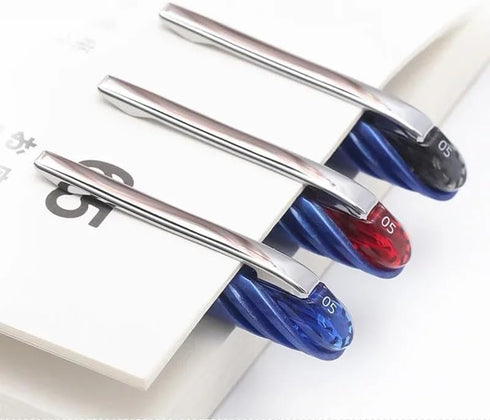 Pentel EnerGel NV Liquid Gel Pen, .5mm, Blue Ink, Blue Barrel, Dozen, BLN25C
