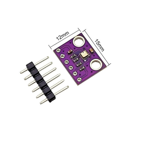 4Pcs GY-BME280-3.3 High Precision Altimeter Atmospheric Pressure Temperature and Humidity Sensor for Arduino