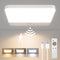 FULEN Motion Sensor Ceiling Light Fixture, Cordless Closet Light Battery Operated, Rechargeable