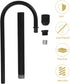 5 12.20X3.54X3.74In ABOOFAN Pcs Adjustable Curved Lamp Stems Iron Lamp Making Accessory for DIY Table Repair