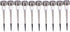 Guangshuohui 10PCS Solar Lights Outdoor, Stainless Steel Outdoor Waterproof, LED Lawn Lamps Lighting Solar Powered