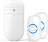 SECRUI Wireless Doorbell with 2 Buttons, Battery Operated Doorbell Kit with 52 Chimes, LED Flash, Waterproof Design
