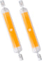 15W 118mm R7S LED Bulbs (2 Pack), 150W Halogen Equivalent, Dimmable T3 R7s Base, Warm White 3000K