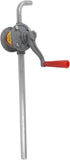 Rotary Hand Oil Transfer Pump, Portable Oil Pump for Gasoline and Kerosene, Hand Fuel Pump with Clockwise Rotation