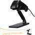 6.88X5.90X3.14 Inches Adjustable Barcode Scanner Holder Stand for Desk with Stable Base Compatible with Handheld