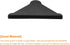 20Pcs 3x50mm uxcell Plastic Corner Protectors Triangle Shape Glass Corner Guards Cushion for Corner Protection