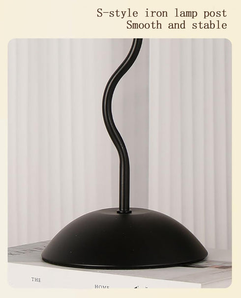 3 Bedside Table Lamp, Color Temperatures Petals Desk Lamp Decorative Modern Table Lamps with Lampshade Nightstand Lamp
